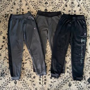 Champion Sweatpants Joggers LOT Boys Size 10 12
